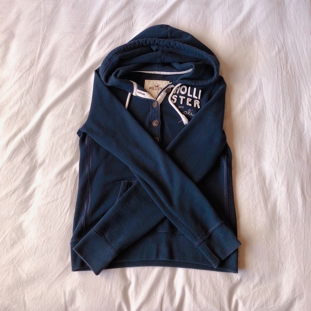 Navy Blue Hoodie